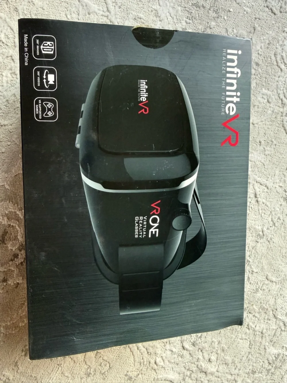 InfiniteVR Black Smartphone VR Headset